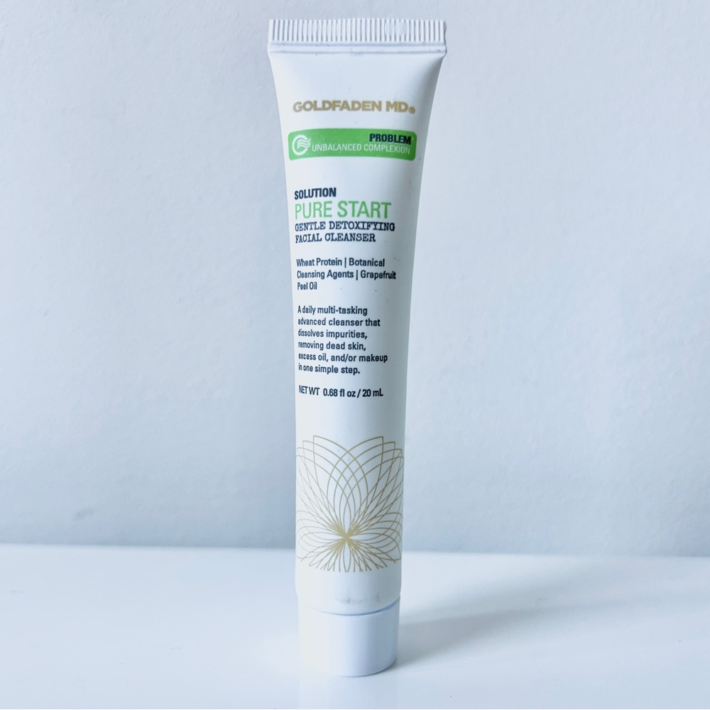 Goldfaden MD pure start gentle detoxifying facial cleanser